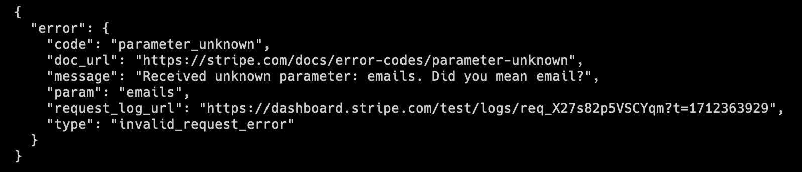 Error Message Error Message
